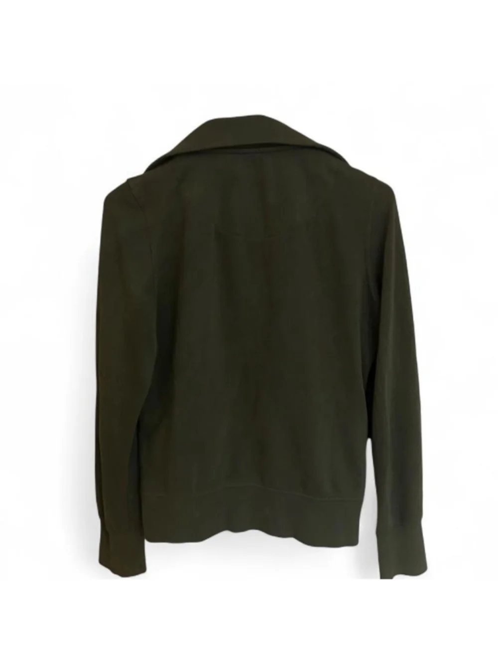 Fox Racing olive green zip-up jacket in size womens S #motocross #racing #jacket